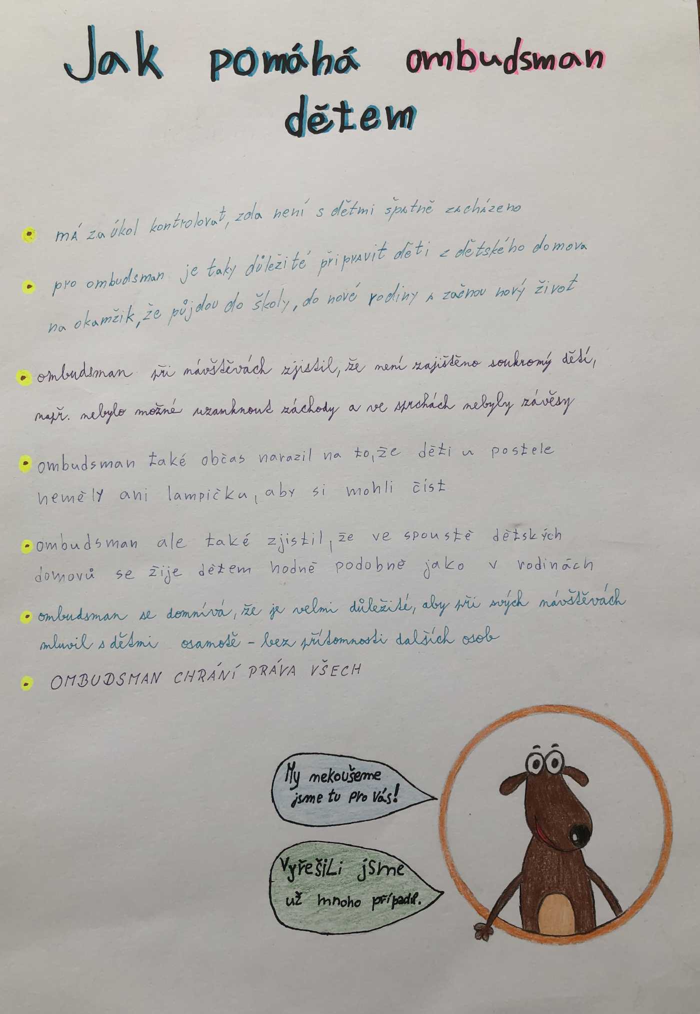 soutěžní příspěvek - plakát